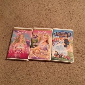 Vhs tapes lot of 8 kids
